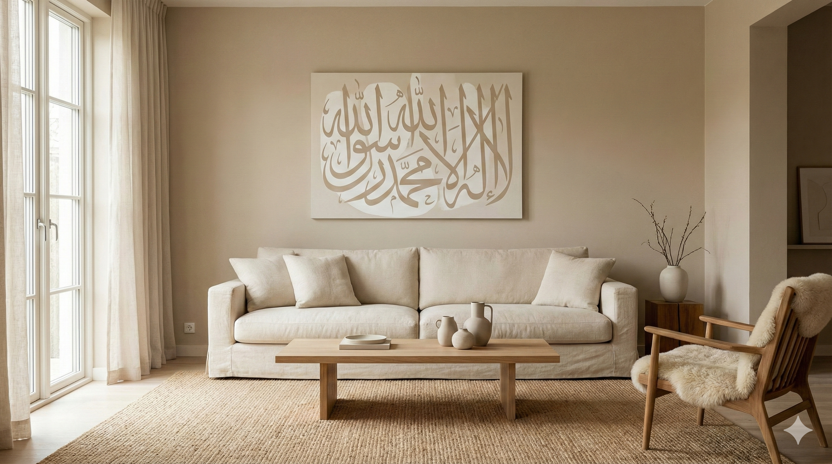 Why Neutral Wall Art Works Best for Modern UAE Interiors